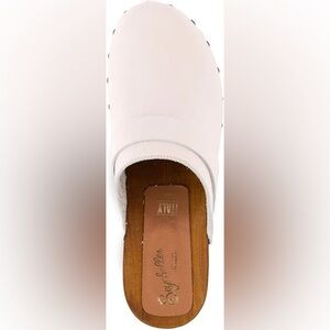 Seychelles White Mules Comfortable Slip-On Shoes